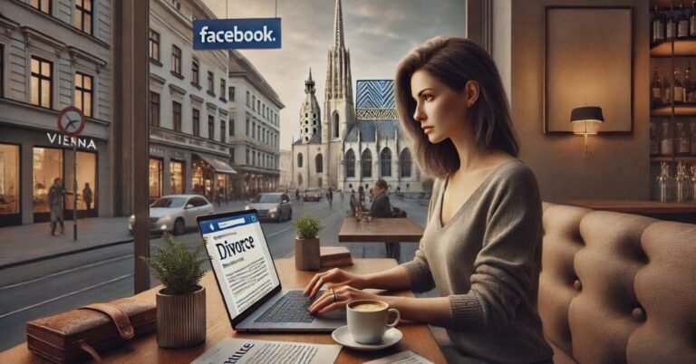 vienna facebook divorce blogger